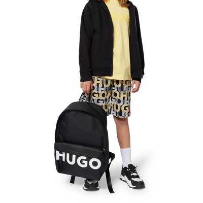 Mochila con logo HUGO NI&Ntilde;O