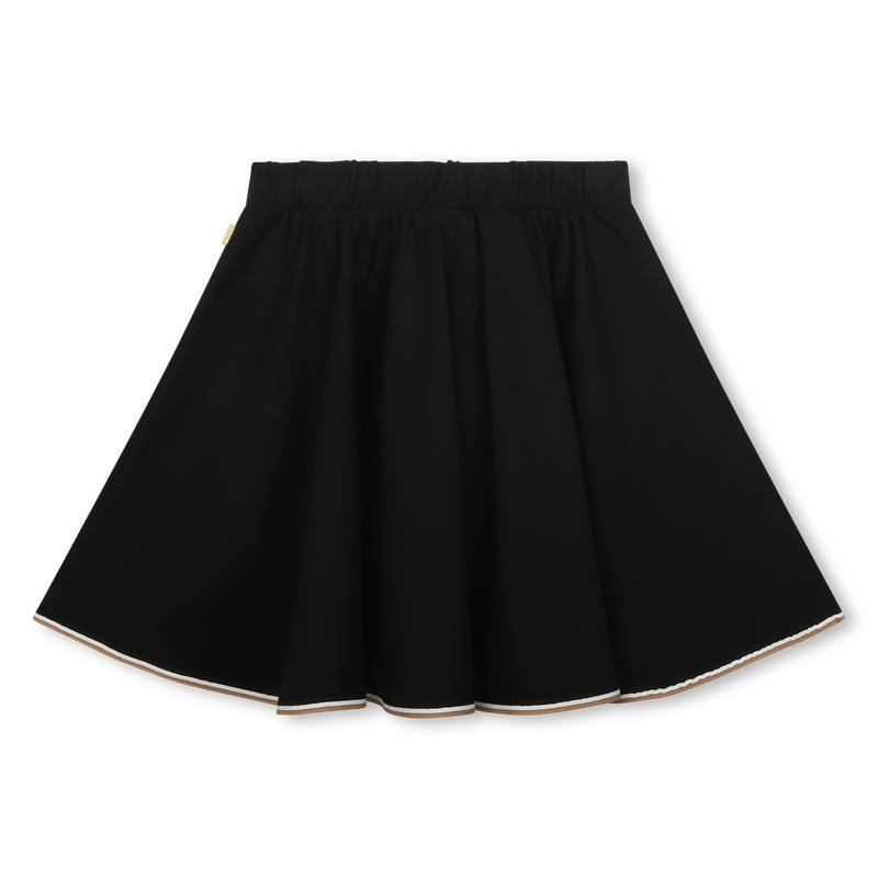 Falda de patinadora con gal&oacute;n