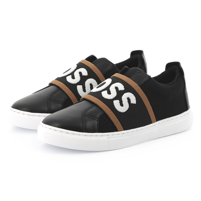 Zapatillas el&aacute;sticas BOSS NI&Ntilde;O