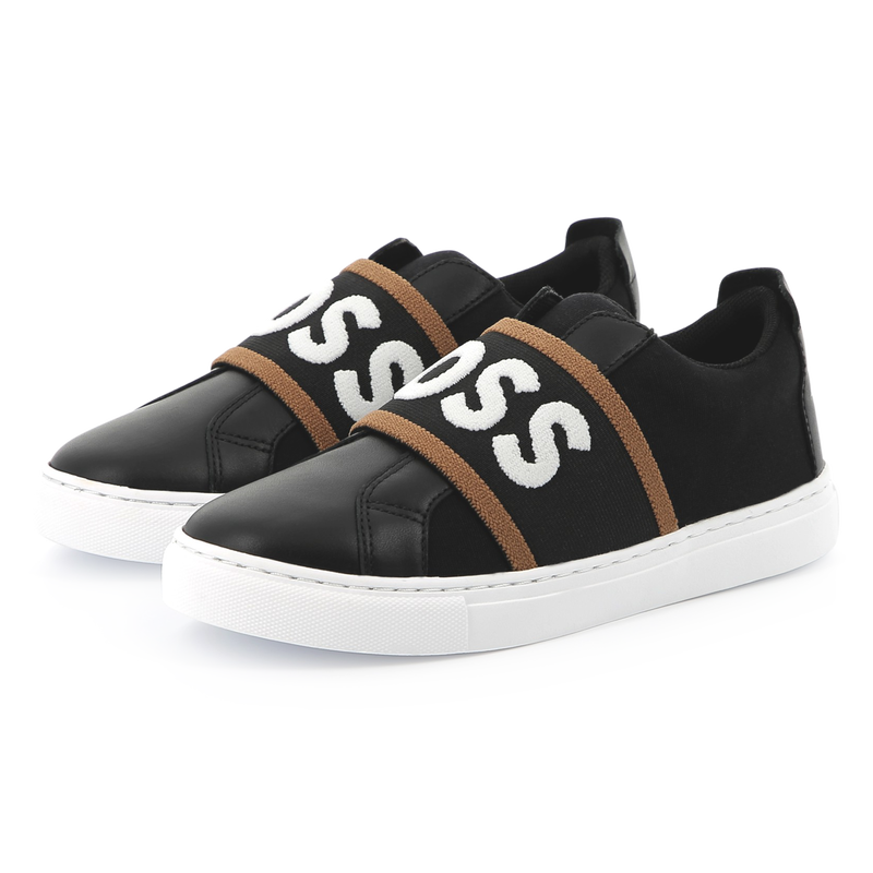 Zapatillas el&aacute;sticas BOSS 
                        NI&Ntilde;O
