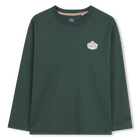 Camiseta de manga larga, VERDE OSCURO, hi-res