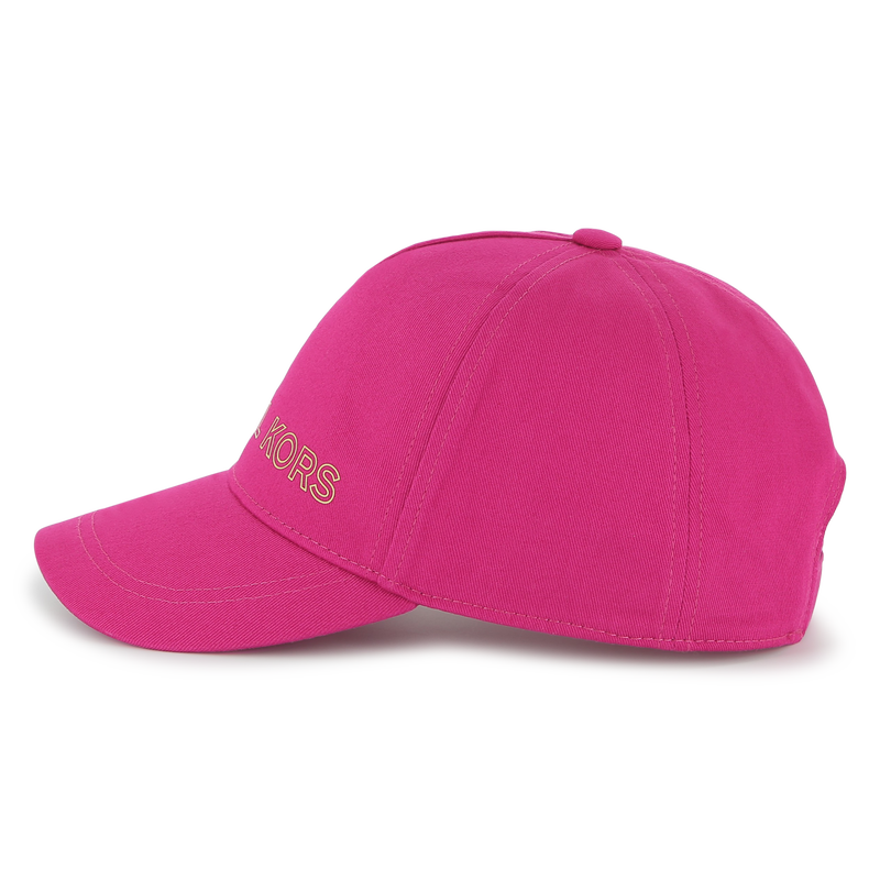 Gorra de sarga de algod&oacute;n MICHAEL KORS 
                        NI&Ntilde;A