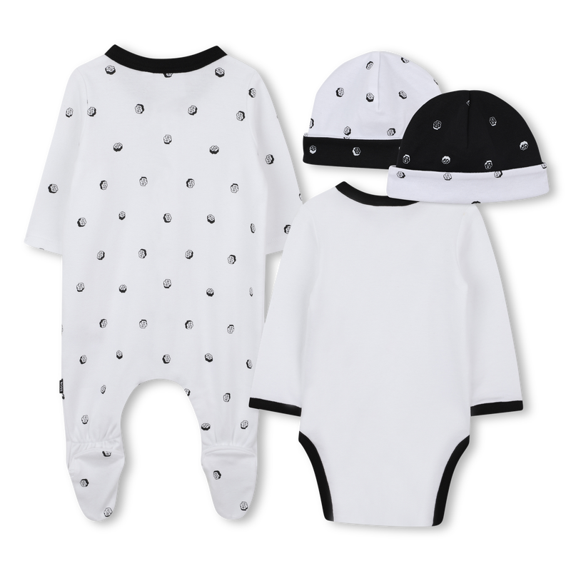 Conjunto de pijama, body y gorro BOSS 
                        NI&Ntilde;O
