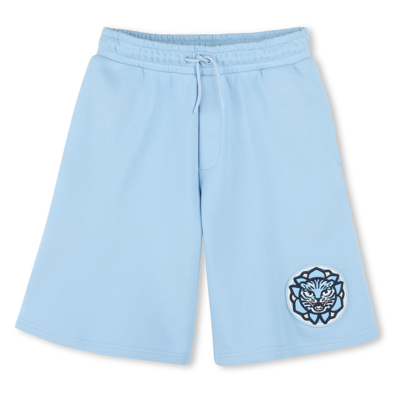 Bermudas de mulet&oacute;n de algod&oacute;n KENZO KIDS 
                        NI&Ntilde;O