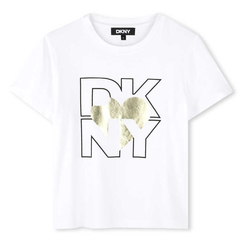 Camiseta de manga corta DKNY 
                        NI&Ntilde;A