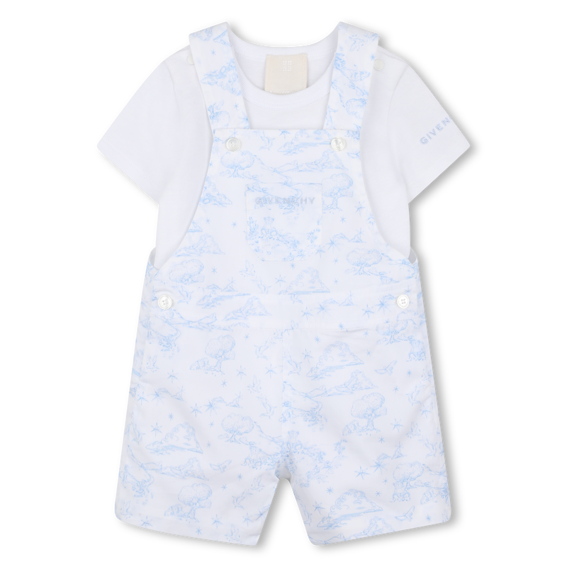 CONJUNTO DE CAMISETA Y MONO GIVENCHY 
                        UNISEXO