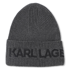 Conjunto de gorro de punto + calentador de cuello KARL LAGERFELD KIDS 
                    NI&Ntilde;O