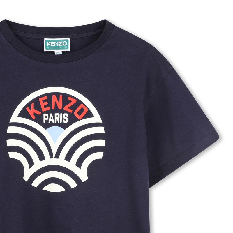 Camiseta algod&oacute;n manga corta KENZO KIDS 
                        NI&Ntilde;O