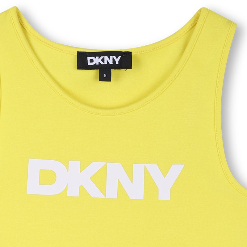 CAMISETA DE REJILLA 2 EN 1 DKNY 
                        NI&Ntilde;A
