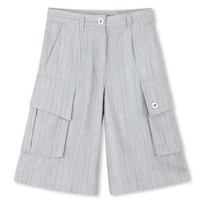 Pantal&oacute;n corto de rayas DKNY NI&Ntilde;A