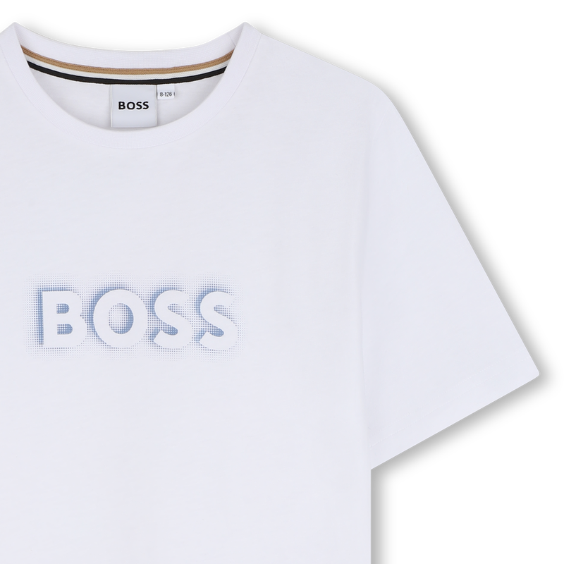 Camiseta de mangas cortas BOSS 
                        NI&Ntilde;O