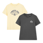 Set de 2 camisetas TIMBERLAND 
                    NI&Ntilde;O