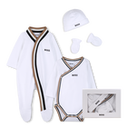 Conjunto pijama + pano + ban + manoplas BOSS 
                    NI&Ntilde;O