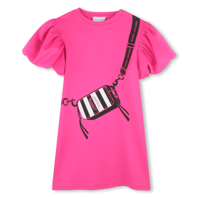 Vestido de manga corta forrado MARC JACOBS NI&Ntilde;A