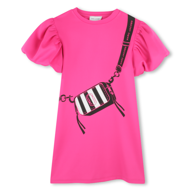 Vestido de manga corta forrado MARC JACOBS 
                        NI&Ntilde;A