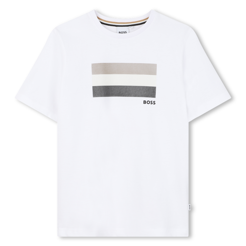 CAMISETA DE MANGA CORTA BOSS 
                        NI&Ntilde;O