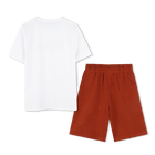 Camiseta y pantal&oacute;n de algod&oacute;n BOSS 
                    NI&Ntilde;O