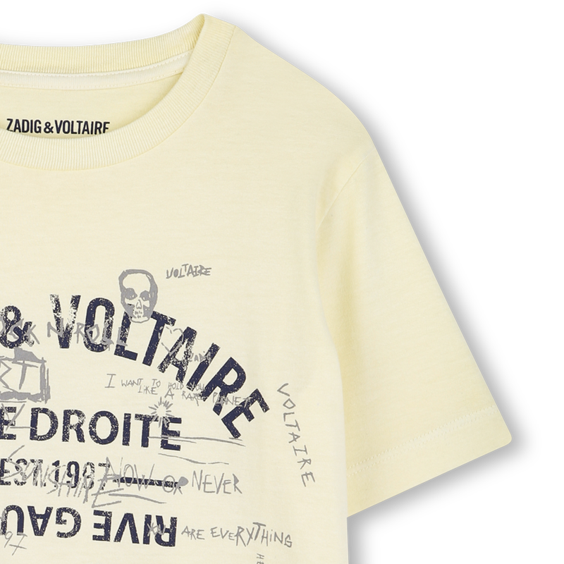 Camiseta de manga corta ZADIG & VOLTAIRE 
                        NI&Ntilde;O