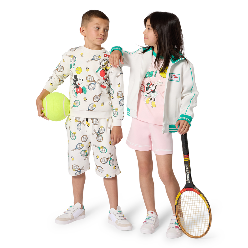 ZAPATILLAS CON RAYAS DE VELCRO MARC JACOBS 
                        NI&Ntilde;O