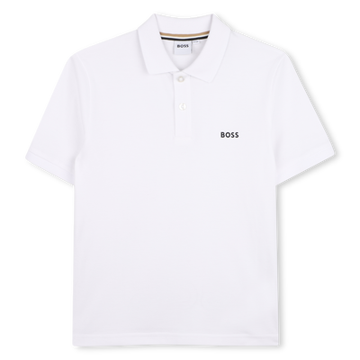 POLO DE MANGA CORTA BOSS NI&Ntilde;O