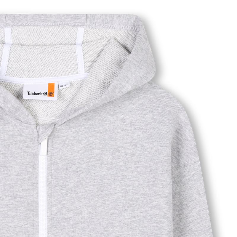 Sudadera cremallera y capucha TIMBERLAND 
                        NI&Ntilde;O