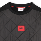 Sudadera de cuello redondo HUGO 
                    NI&Ntilde;O