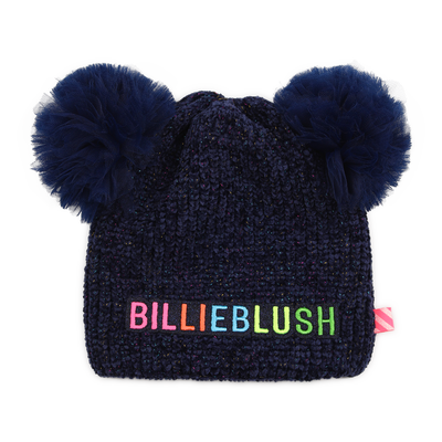 Gorro con pompones dobles BILLIEBLUSH NI&Ntilde;A