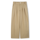 Pantal&oacute;n de sarga de pernera ancha, BEIG, hi-res