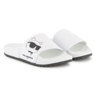 Chanclas con estampado KARL LAGERFELD KIDS 
                    NI&Ntilde;A