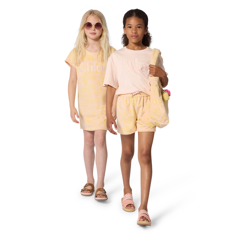 PANTALONES CORTOS ESTAMPADOS CHLOE 
                        NI&Ntilde;A