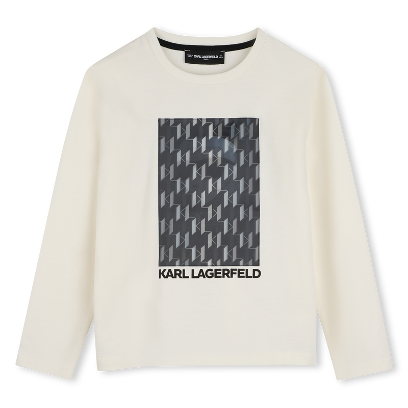 Camiseta de manga larga KARL LAGERFELD KIDS 
                        NI&Ntilde;O