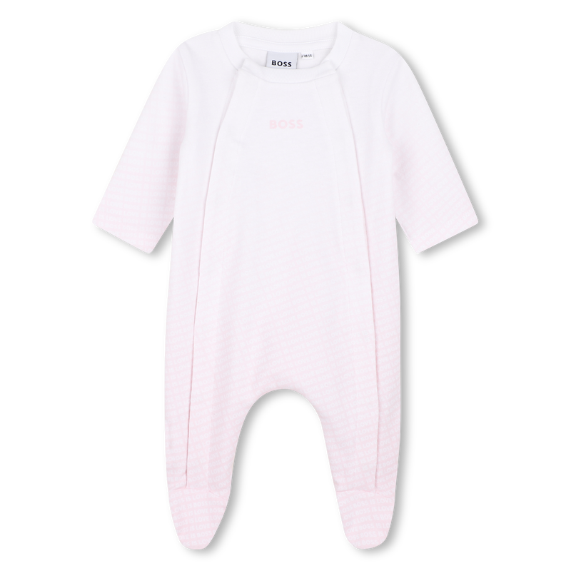 Conjunto de pijama, gorro y babero. BOSS 
                        NI&Ntilde;A