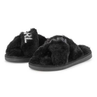 Zapatillas con tiras cruzadas KARL LARGERFELD KIDS NIÑA