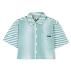 Camisa de manga corta a rayas MICHAEL KORS 
                    NI&Ntilde;A