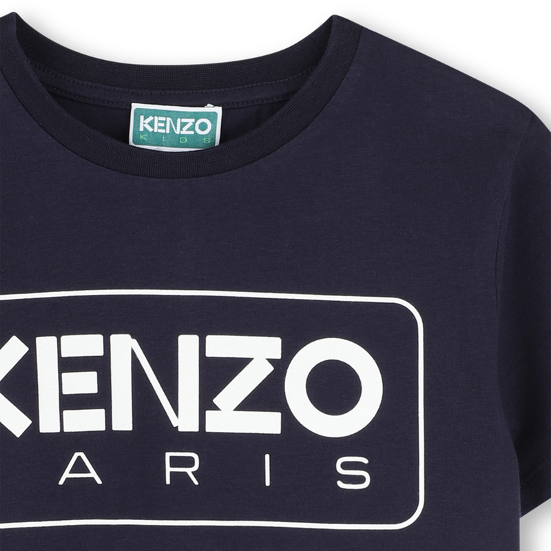 Camiseta manga corta y algod&oacute;n KENZO KIDS 
                        NI&Ntilde;O