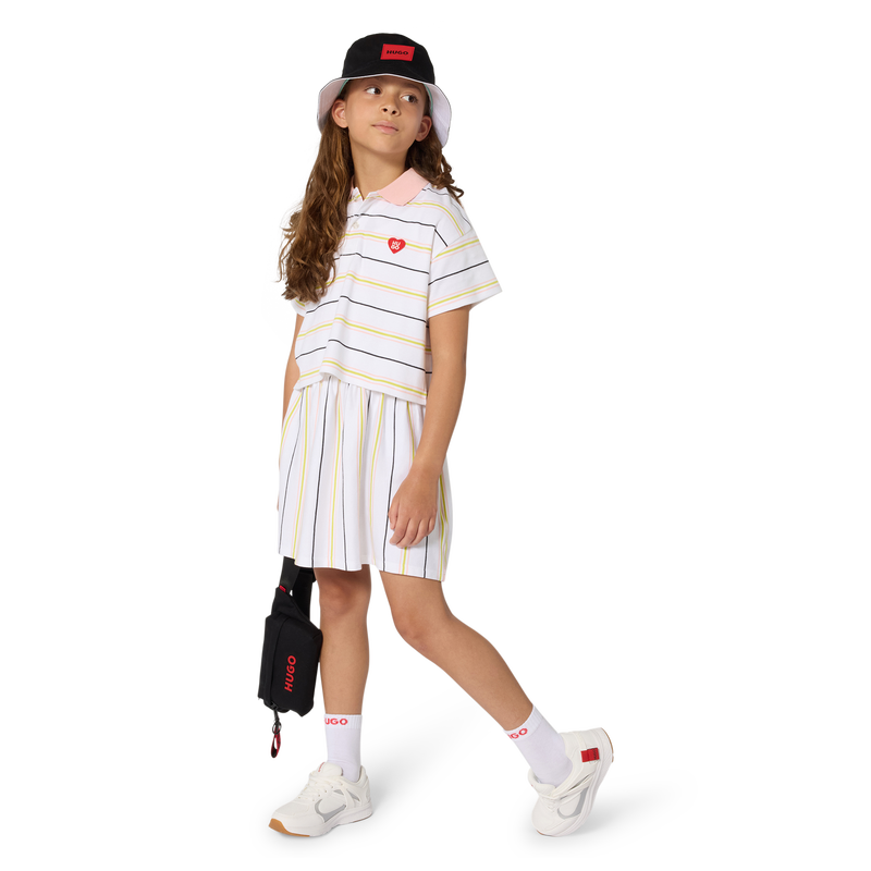 VESTIDO A RAYAS HUGO 
                        NI&Ntilde;A