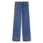 Jeans de cintura ajustable MICHAEL KORS 
                    NI&Ntilde;A