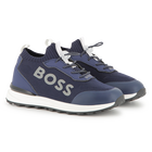 Zapatillas con cordones el&aacute;sticos BOSS 
                    NI&Ntilde;O
