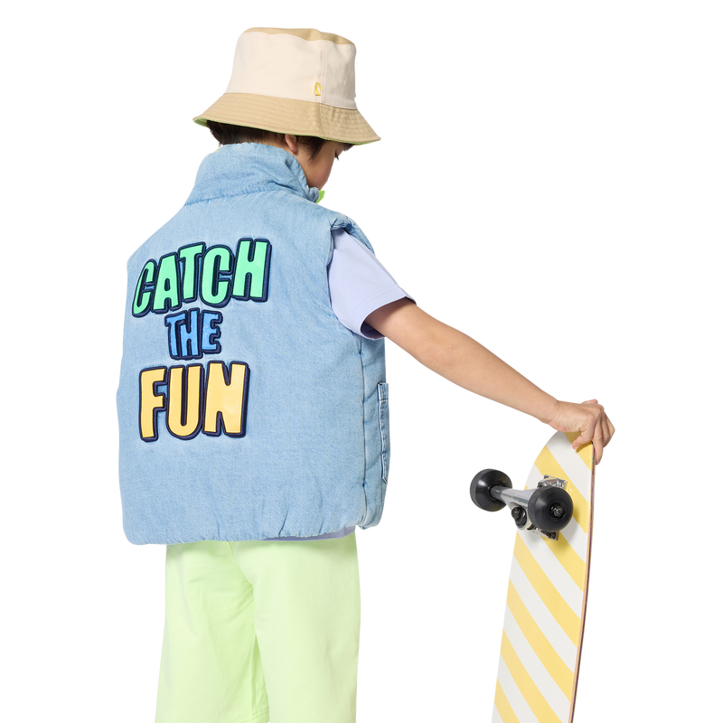 SOMBRERO DE PESCADOR CON INSIGNIA BILLIEBLUSH 
                        NI&Ntilde;O