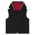Plum&iacute;fero reversible sin mangas BOSS 
                    NI&Ntilde;O