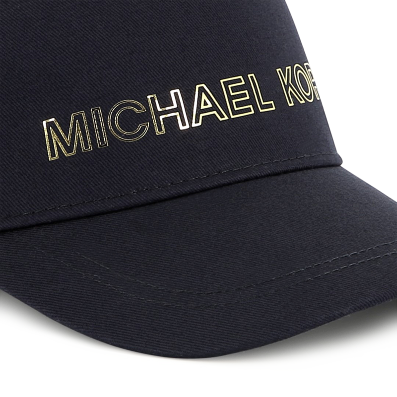 Gorra de sarga de algod&oacute;n MICHAEL KORS 
                        NI&Ntilde;A