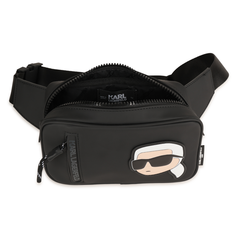 Ri&ntilde;onera de tejido recubierto de goma KARL LAGERFELD KIDS 
                        NI&Ntilde;O