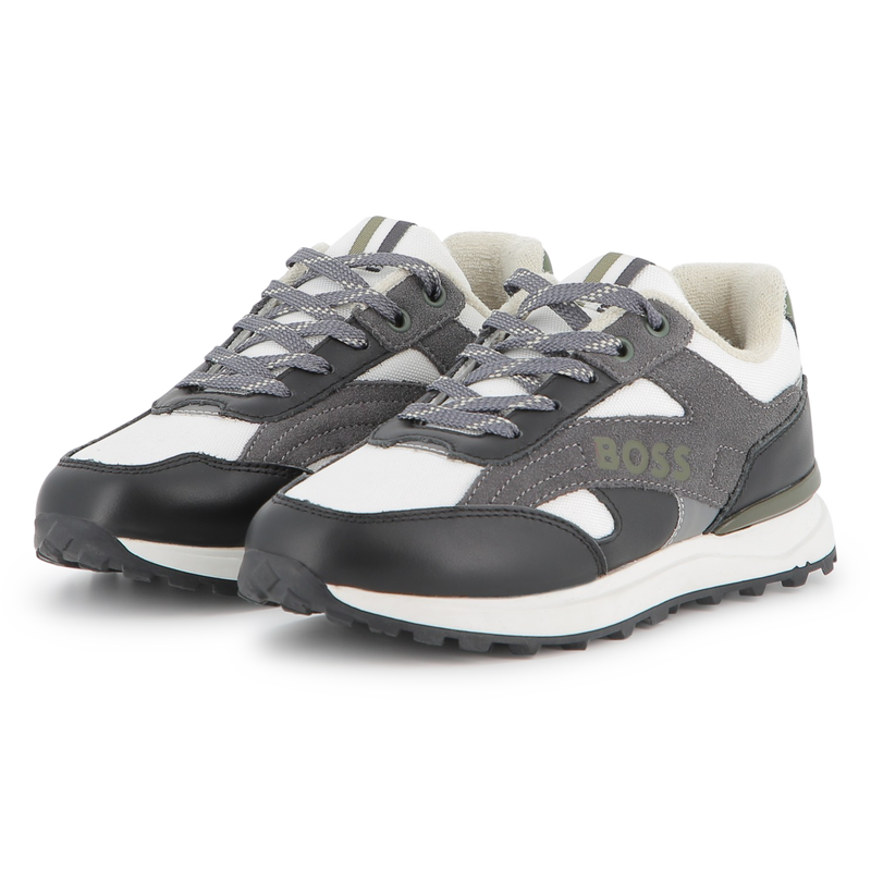 Zapatillas con cordones BOSS 
                        NI&Ntilde;O