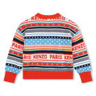Jersey punto de Jacquard KENZO KIDS 
                    NI&Ntilde;A