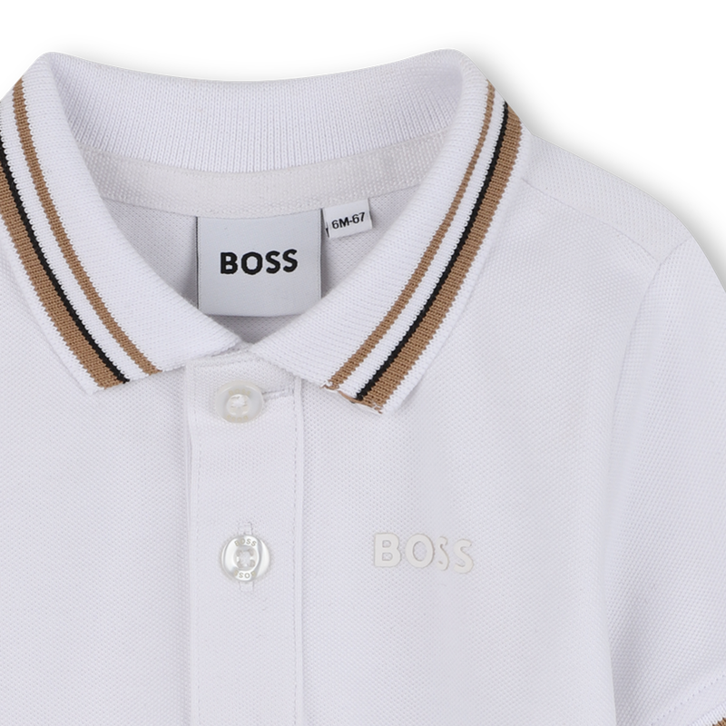 Polo de manga corta BOSS 
                        NI&Ntilde;O