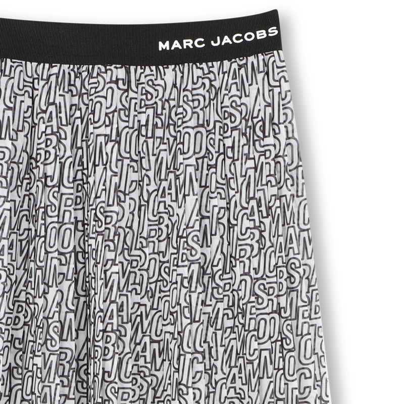Falda de ceremonia plisada MARC JACOBS 
                        NI&Ntilde;A