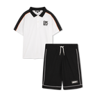 Conjunto de camiseta y bermudas DKNY 
                    NI&Ntilde;O