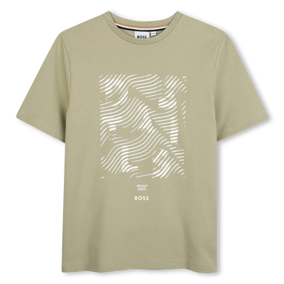 Camiseta de mangas cortas BOSS NI&Ntilde;O