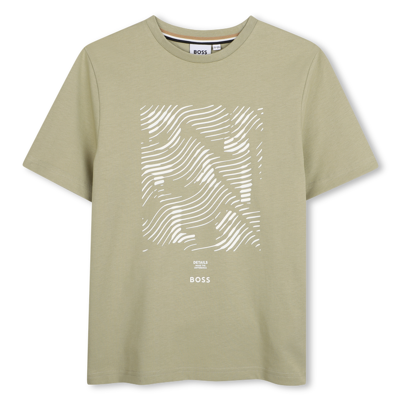 Camiseta de mangas cortas BOSS 
                        NI&Ntilde;O