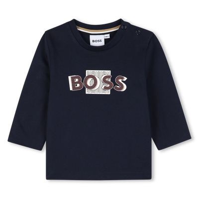 Camiseta de manga larga BOSS NI&Ntilde;O